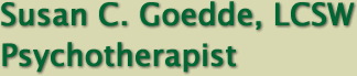 Susan Goedde, LCSW, Psychotherapist
